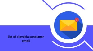 list of slovakia consumer email