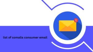 list of somalia consumer email