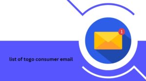 list of togo consumer email