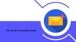 list of uk consumer email